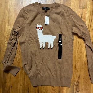 Banana republic XS llama sweater